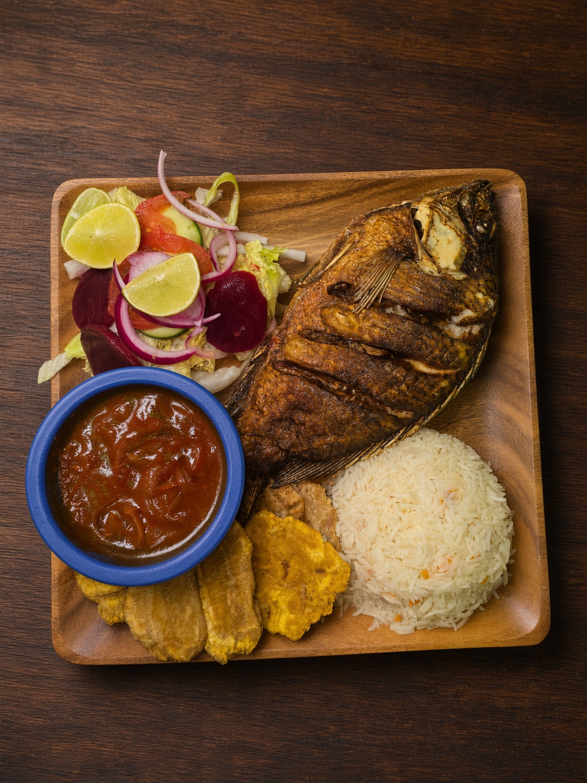 Pescado a la tipitapa